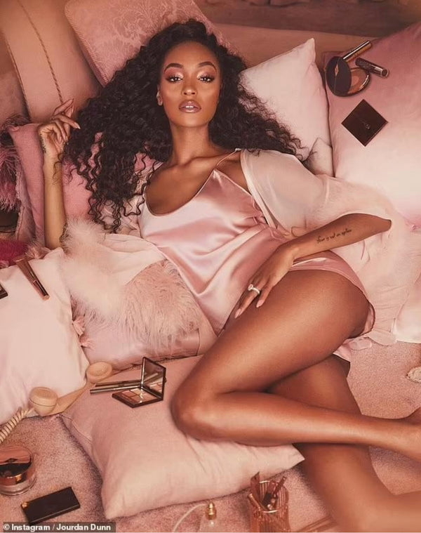 JOURDAN DUNN: A VISION OF GLAMOUR IN DIANA