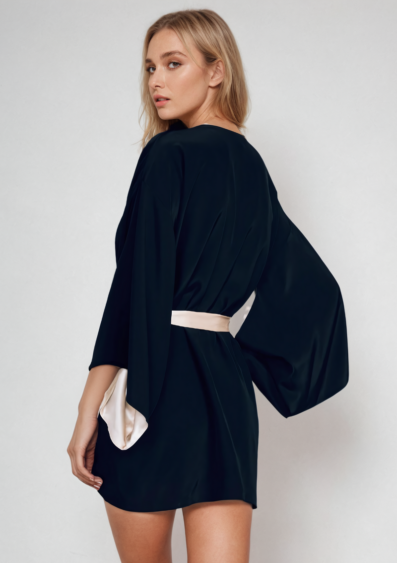 Gilda and Pearl luxury silk kimono 