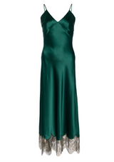 Matinee Midi Slip Emerald