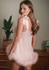 Gilda & Pearl Babydoll Brief Encounter Babydoll Pink