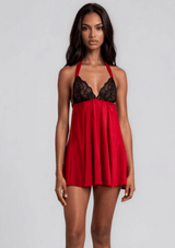 Gilda & Pearl Babydoll Satin Muse Babydoll