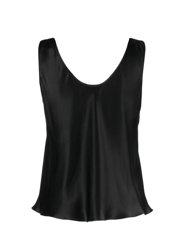 Gilda & Pearl Camisole Black Silk Camisole