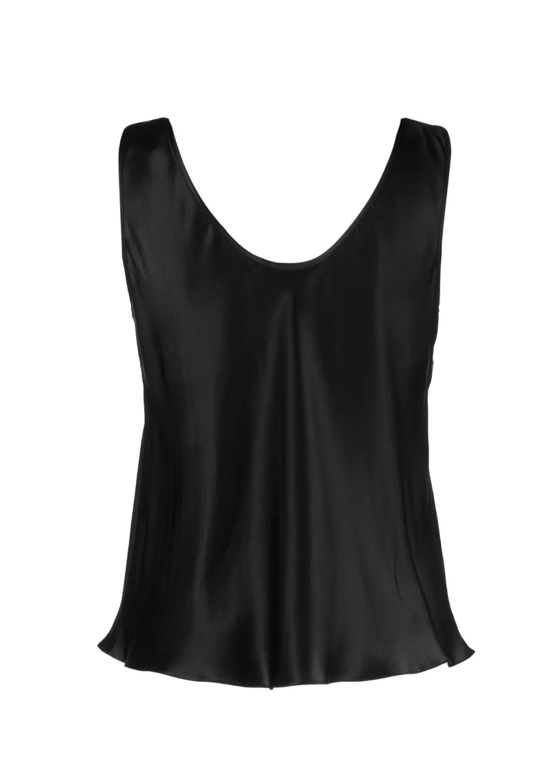 Gilda & Pearl Camisole Black Silk Camisole