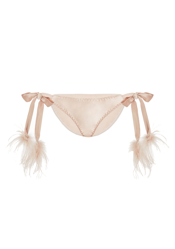 Gilda & Pearl knicker Medium/Large / Shell Mia Tie Side Knicker