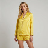 Gilda & Pearl Pyjamas Backstage Sunshine Silk Pyjama