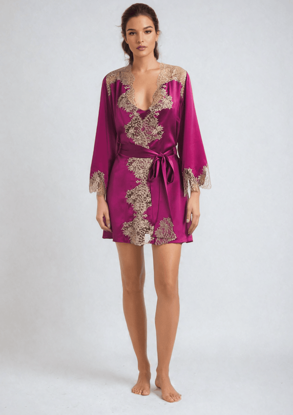 Gilda & Pearl Robe Cocktail Hour Short Robe