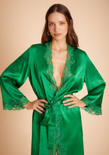 Gilda & Pearl : Designer Luxury loungewear in Emerald Green 