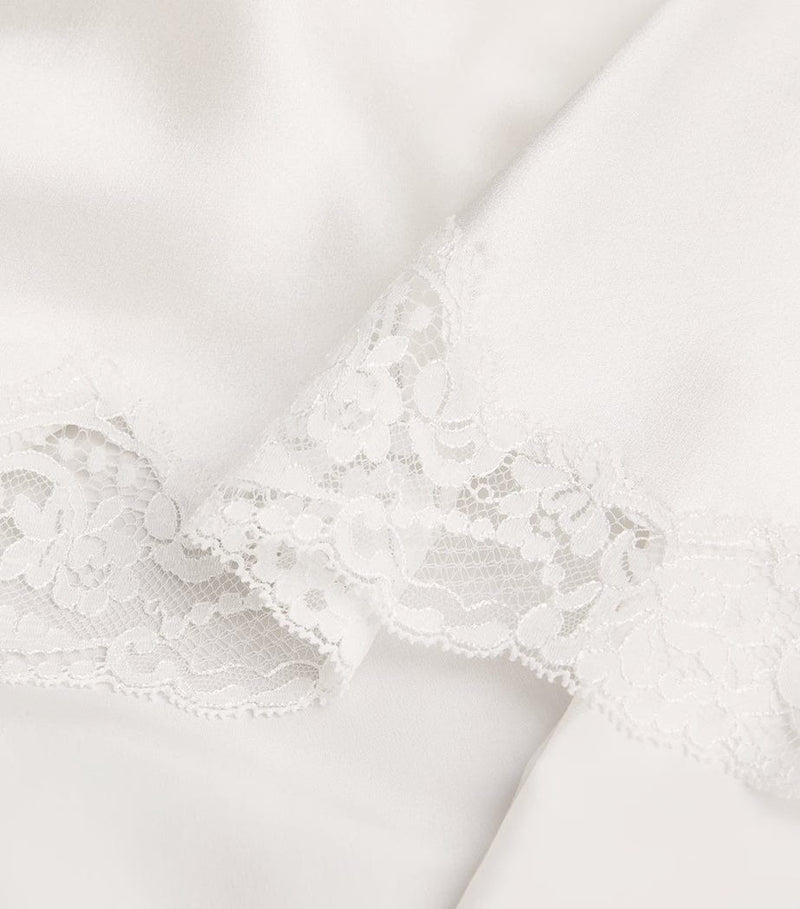 Gilda & Pearl Robe In My Boudoir Silk Short Robe