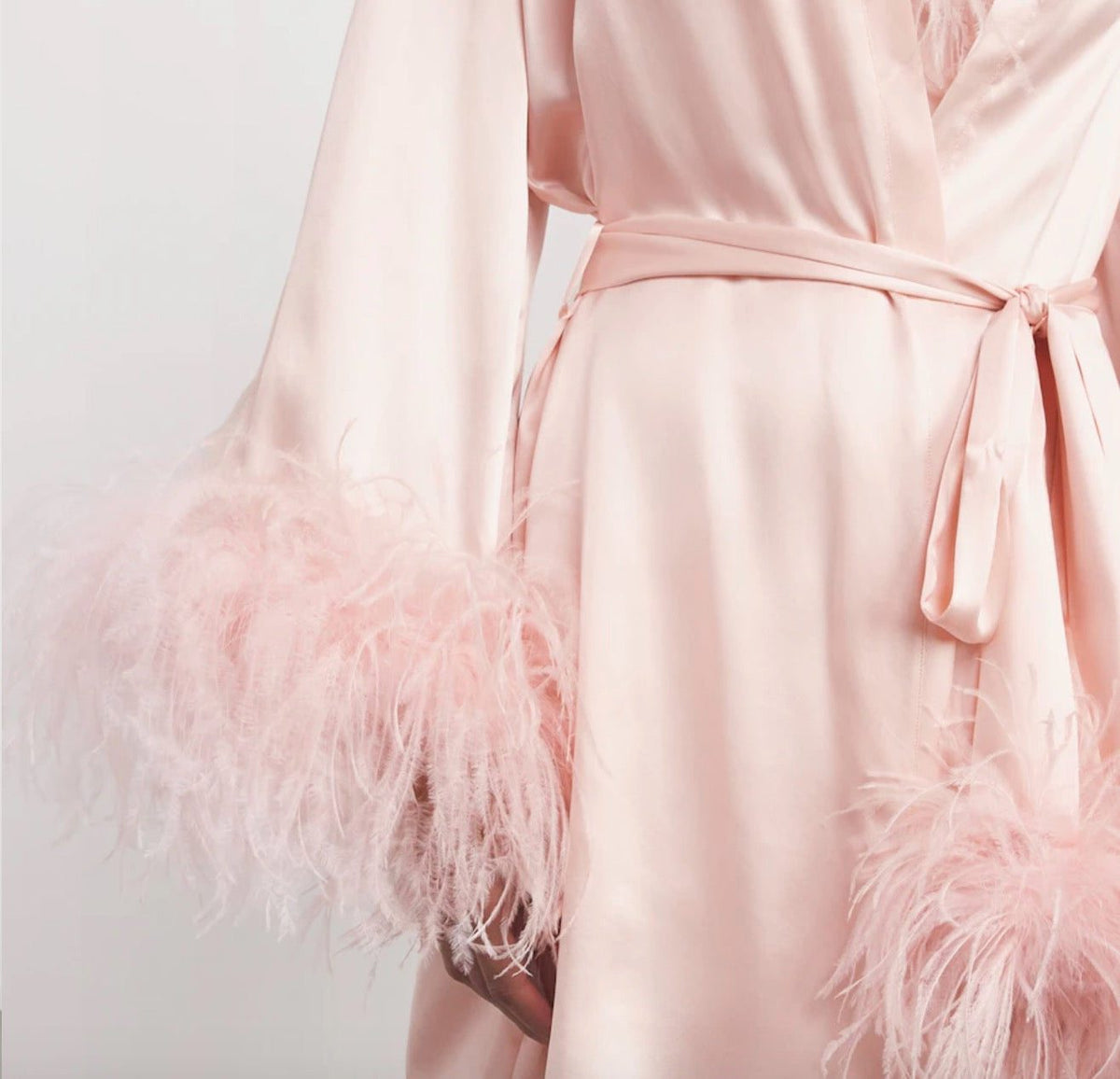 Pink Silk Robe| Luxury Silk Nightwear – Gilda Pearl