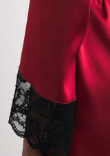 Gilda & Pearl Robe Satin Muse Short Robe