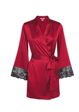 Gilda & Pearl Robe Satin Muse Short Robe