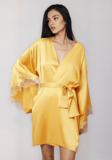 Gilda & Pearl Robe Secret Garden Short Robe