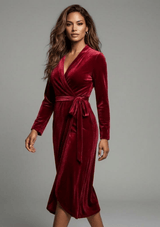 Gilda & Pearl Robes Frankly My Dear Midi Robe