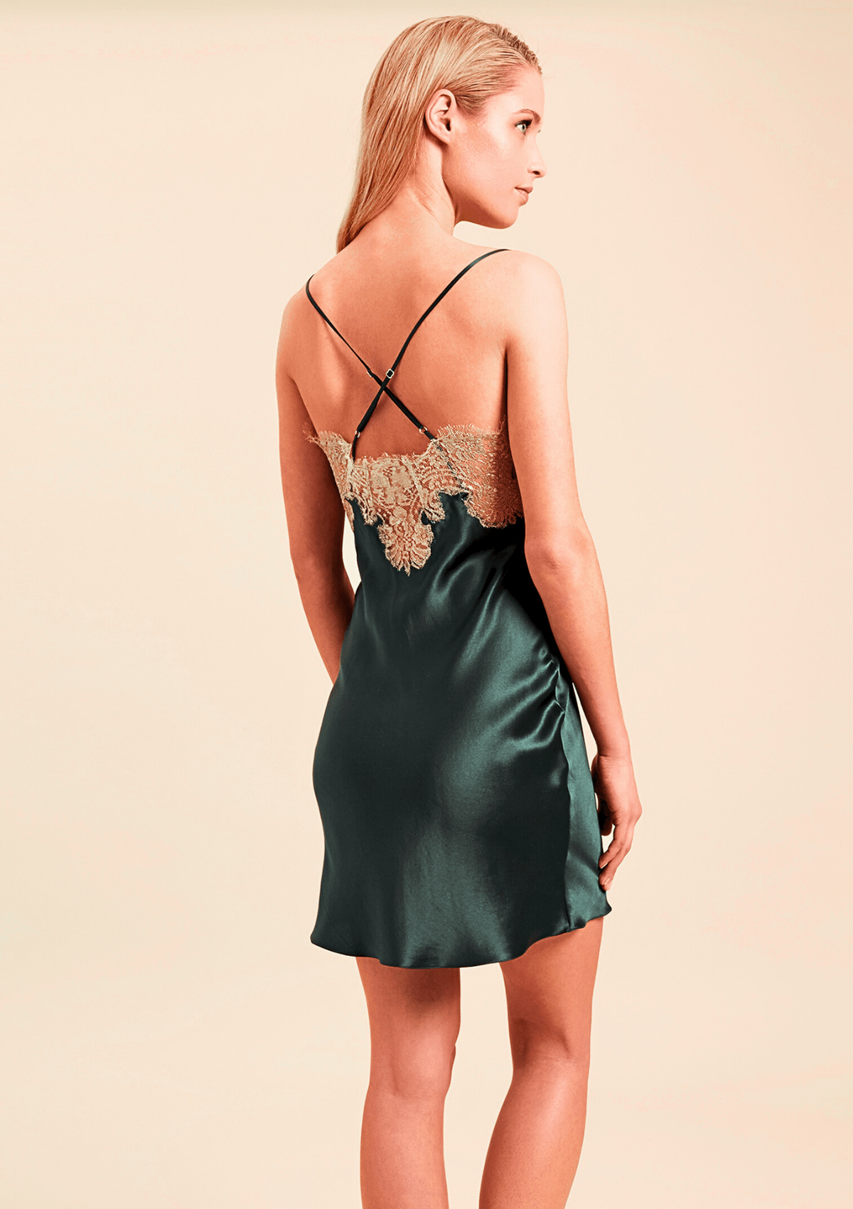 sachin and babi light blue dress David's Bridal Emerald Green Prom Dress