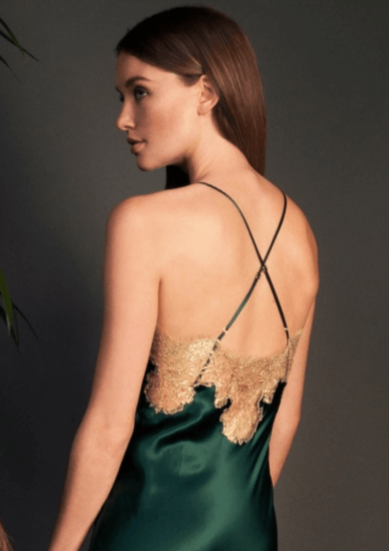 Gilda & Pearl Slip Mayfair Emerald Long Slip
