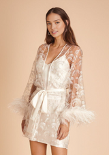 Champagne in Venice Short Robe