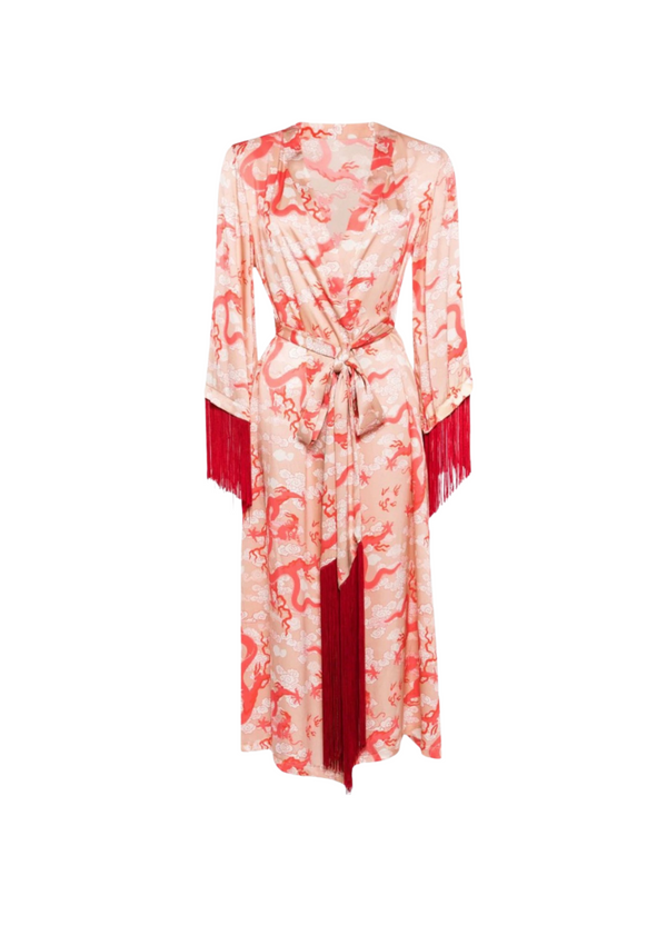 luxury silk robe - gilda and pearl luxury nightwear
