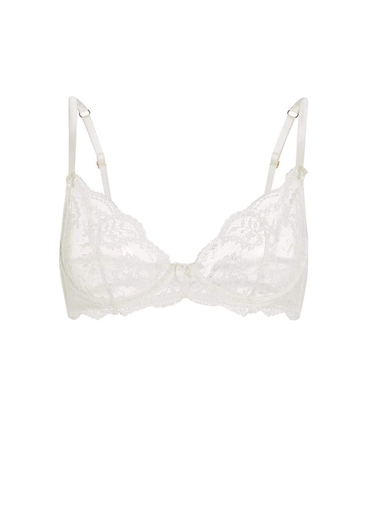 Rita Sheer Leavers Lace Bra
