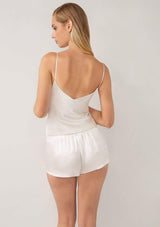 Silk Ivory Camisole made in UK by Gilda & Pearl