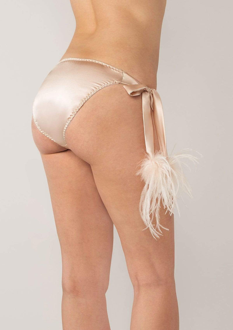 Gilda & Pearl knicker small-medium / Shell Mia Tie Side Knicker