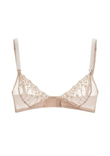 Gold Embroidery Bra by Gilda & Pearl